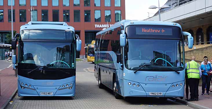 First Berkshire Volvo B9R Plaxton Panther 20810 & 20808 Railairlink